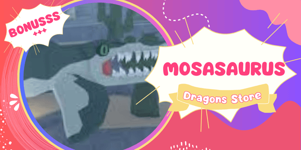 Mosasaurus (Random Mutations + Bonus pilih sendiri)