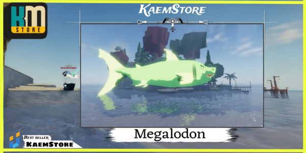 Sparking Shiny Big Megalodon | Fisch | RBL |