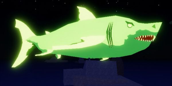 SPARKLING SHINY GIANT MEGALODON (ORDER 3 BONUS 1 IKAN YANG SAMA SEPERTI YANG DI BELI)