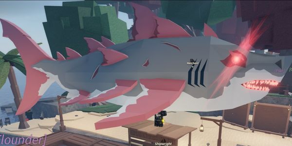 Ancient Megalodon - Fisch