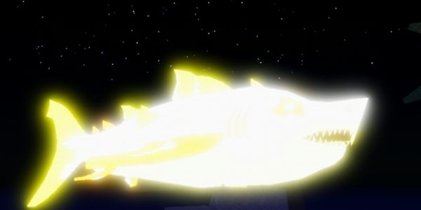 SPARKLING SHINY GIANT ANCIENT MEGALODON (ORDER 3 BONUS 1 IKAN YANG SAMA SEPERTI YANG DI BELI)