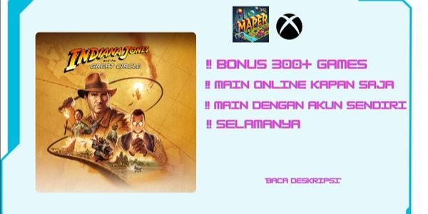 Indiana Jones and the Great Circle + 300 GAME BERBAYAR SELAMANYA | Microsoft Account | FULL ACCESS
