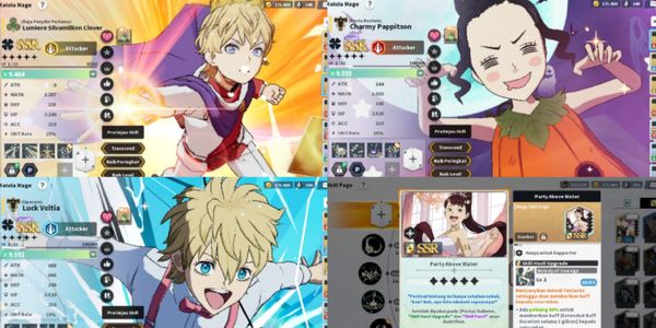 Reroll 3 SSR Character + SSR Skill