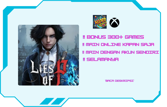 Lies of P + 300 GAME BERBAYAR SELAMANYA | Microsoft Account | FULL ACCESS