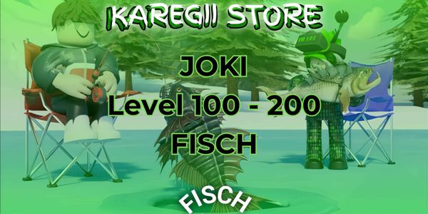 Joki Level 100 - 200 Fisch