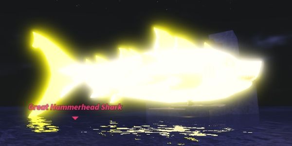 Sparkling Shiny Revitalized (SSR) Ancient Megalodon Fish RBL