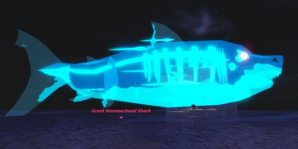 Sparkling Shiny Giant Mythical (SSGM) Phantom Megalodon Fisch RBL
