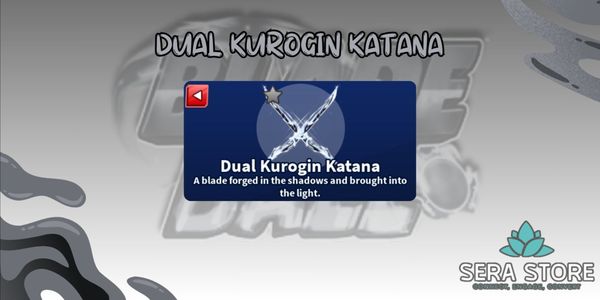 Dual Kurogin Katana