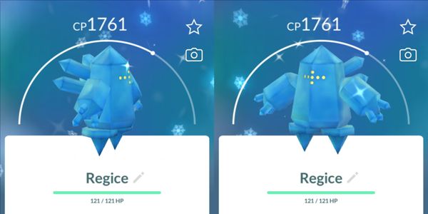 Regice Shiny (Legendary)