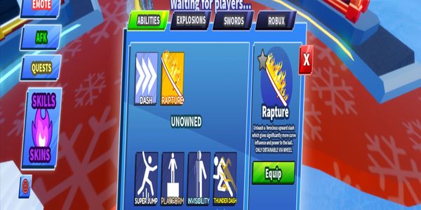 Blade Ball Account (Rapture Ability & Void Sword)
