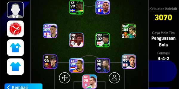 Player Umpan Silang Menukik