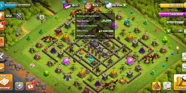 Town Hall 9 murah