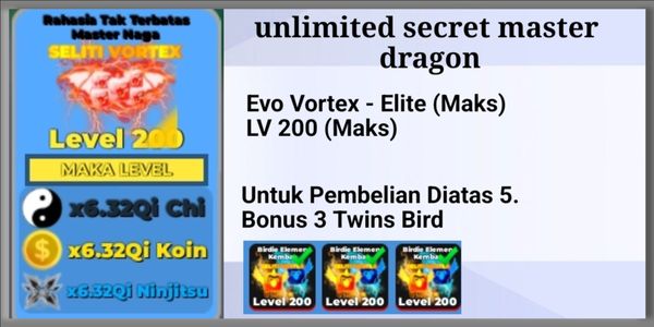 Unlimited Secrets Master Dragon