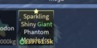Sparkling shiny giant phantom megalodon - Fisch - RBL