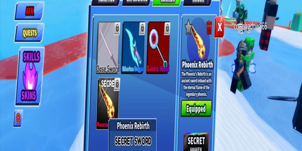 Blade Ball Account (Phoenix Rebirth!)