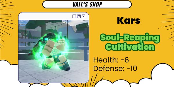 Kars - Hex Cultivation/Soul-Reaping Cultivation Legendary Trait