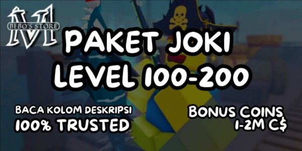 JOKI AKUN LEVEL 100-200 (PAKET)