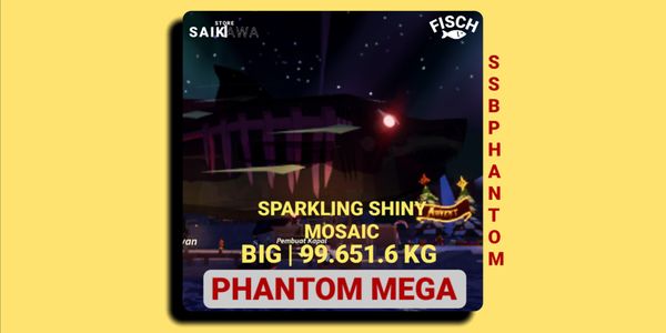 Phantom Megalodon Mosaic (Sparkling Shiny Big) 99.000+ KG