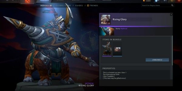 Rising Glory (Magnus The International 2016 Collector's Cache)