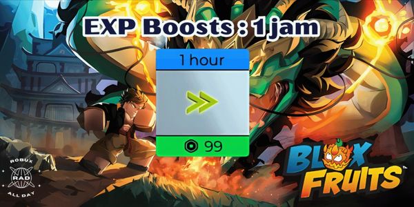 2x EXP Boosts (1 Jam)