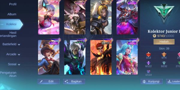 AKUN SMURF WR FANNY 81% (MODE RANK) Match 169