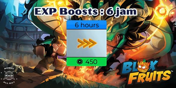 2x EXP Boosts (6 Jam)