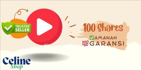 100 Shares Youtube Video HIGH QUALITY