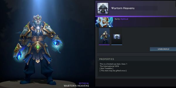 Wartorn Heavens (Zeus The International 2016 Collector's Cache)