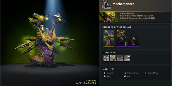 Beli Item Gift Mechamancer - Venomancer immortal (cc winter 2024 heroes ...