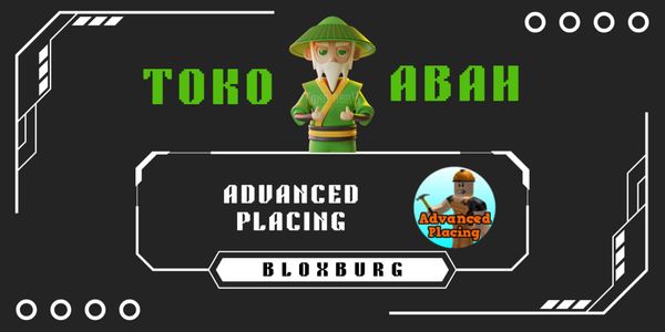 Buy Gamepass Advanced Placing Bloxburg 3160405 Itemku