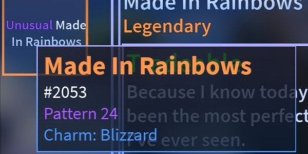 Unusual Made in Rainbows (MIH)  || A Universal Time (cek deskripsi)