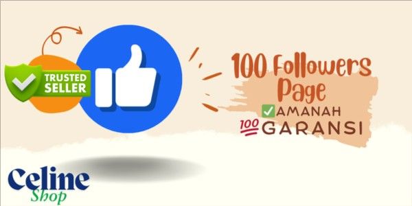 100 Followers Page Facebook HIGH QUALITY