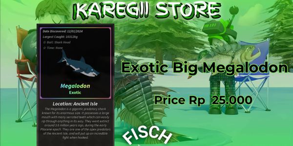 Exotic Big Megalodon