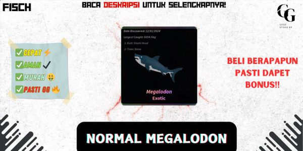 Normal Megalodon - Fisch