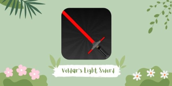 Voldar's Light Sword - Survive The Killer / STK