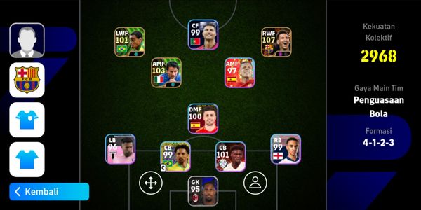 Akun gege dou blitz curler messi x diel piero