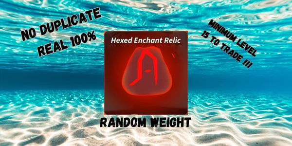Hexed Enchant Relic + Bonus