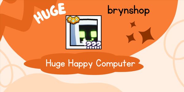 Huge happy computer