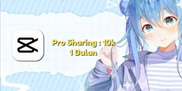 CapCut Pro Sharing 1 Bulan