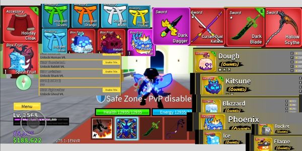 Akun blox fruit spek gg ber prem