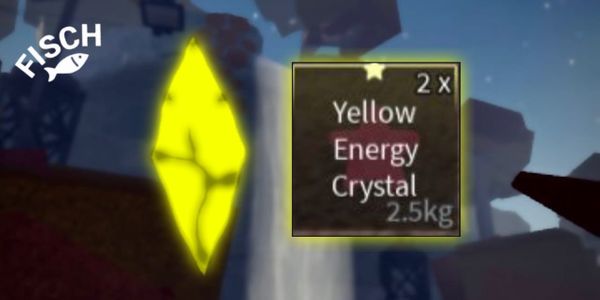Yellow Energy Crystal | Fisch RBL