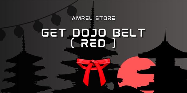"Get Dojo Belt (Red)"