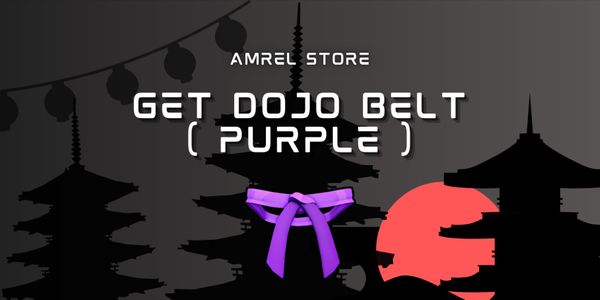 Get Dojo Belt ( Purple )
