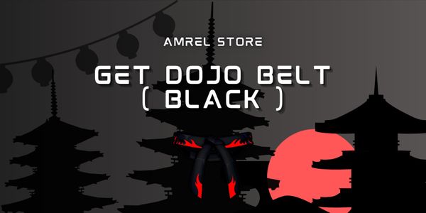 Get Dojo Belt ( Black )