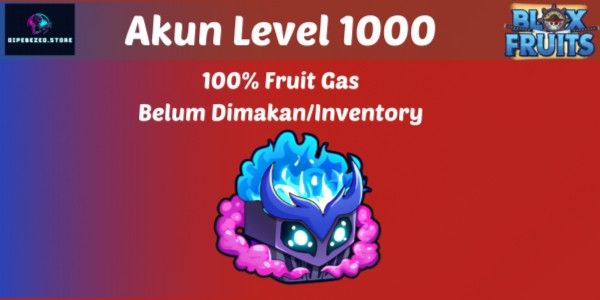 Level 1000 Account + 100% GAS Not Used