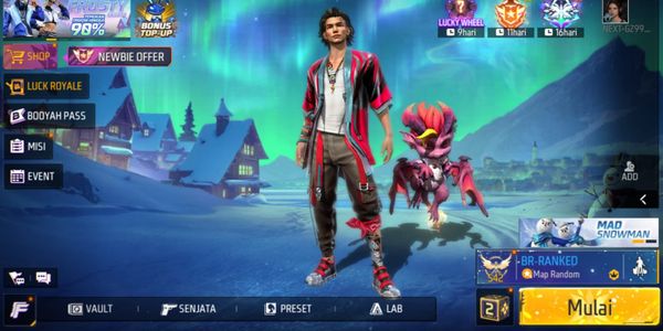 AKUN FREE FIRE LEVEL 7 MURAH