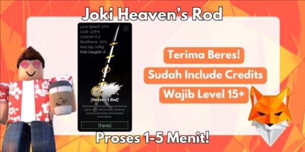 Heaven's Rod Jockey | Accept Done (Include C$) | Fisch