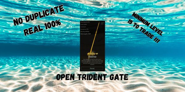 Open Gate Trident Rod