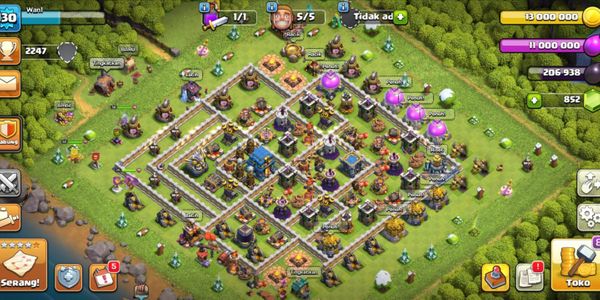 Town Hall 12 | GG | TERMURAH