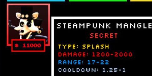 Steampunk Mangle - Five Nights TD